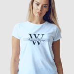 Flyers Wing® India Womens Premium Typography White T-Shirt